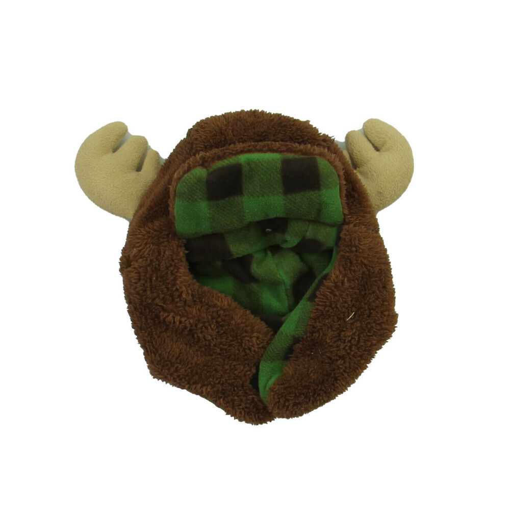Unknown Brand Boys Brown Winter Hat size: 12-24 Months